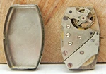 Vintage Kelton AL10 7 Jewel Art Deco Wrist Watch Movement With Case Back & Dial. Fixed Price $29.00.