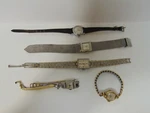 5 Vintage Watches Mechanical Movement All Running Germinal Voltaire Timex +++. Fixed Price $58.49.