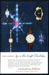 1958 Hamilton Ventura Automatic K-458 Etc Watch Photo Xmas Vintage Print Ad. Fixed Price $9.99.