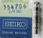 Seiko 354706 Watch Part: One Stem 5420A 5421A Tap 11. Fixed Price $6.00.