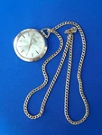 Vintage Gruen Precision Pocket Gold Plated Men Winding Watch N510R.. Fixed Price $199.99.