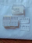 Genuine Cartier 616 Set Of Blue Hands, Santos Ronde Gm 10370381 - Nos. Fixed Price $50.00.