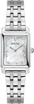 Bulova Sutton Ladies Diamonds Mop Dial Silver Stainless Steel Watch 21MM 96P244. Fixed Price $284.99.