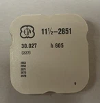 Nos Eta 2851 Watch Fourth Wheel Part #227 Ht. 6.05 Mm Orig Swiss. Fixed Price $24.00.