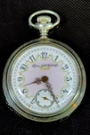 Antique Elgin Nat Watch Co 15 Jewel Pocket Running Fancy Dial 1897. Fixed Price $275.00.
