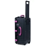 Black & Magenta Pelican 1606 Air Case With Foam And Wheels.. Fixed Price $384.00.