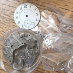 UU6 18S Elgin Grade 349 21J Pocket Watch Movement Parts Repair Dial. Fixed Price $49.00.