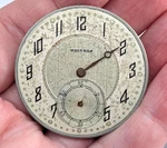 1926 Waltham Grade 235 Mod 1894 17J 12S 40MM Pocket Watch Movement Parts Repair. Fixed Price $38.00.