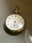 1907 Hamilton Grade 924 18S 17 Jewels Open Face Pocket Watch Serial #563689. Fixed Price $249.00.