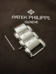 Patek Philippe Link For 7300/1200A Twenty 4 Steel. Fixed Price $550.00.