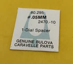 Genuine Bulova Accutron 2470.10 Part # 80.295 .05MM Dial Spacer Nos. Fixed Price $15.96.
