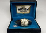 Waltham Centennial 100 Jewel Autochron Date Automatic Swiss Wristwatch With Box. Fixed Price $1300.00.