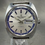 Jules Jurgensen Watch Men 34MM Silver Dial Tone Daydate Automatic Runs. Fixed Price $79.99.