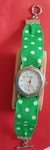 Vintage Ladies Geneva Quartz Round Silver Fixed Lug Watch. Seiko Mvt. Nos. Runs.. Fixed Price $35.00.