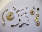 Universal 285,292,385,386 Assorted Watch Movement Parts. Fixed Price $50.97.