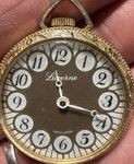 Vintage Swiss Lucerne Pocket Watch Manual Wind Open Face Restore/parts/repair. Fixed Price $6.40.