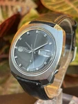 Vintage Seiko 5 Cushion Case 6119-7080 Crosshair Dial Day Date Watch Estate Runs. Fixed Price $269.00.