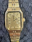 Seiko Gold Tone Tank Quartz Watch 2C20 5209 Women Petite Wrist ( Read). Fixed Price $15.19.