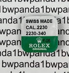 Oem Rolex 2235 & 2236 #2230-340 Third Wheel =brand New==genuine Factory Sealed=. Fixed Price $74.95.