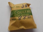 Coultre K 880 Sweep Second Wheel Pinion New Watch Movement Part 227 Sealed. Fixed Price $90.00.
