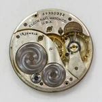 Elgin Grade 315 Model Pocket Watch Movement & Metallic Dial Ca. 1927. Fixed Price $40.00.