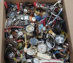 Huge 21 Lbs Vintage To Modern Watch Lot For Parts Repair Mixed Free Shipping. Fixed Price $399.99.