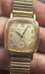 Vintage Bulova Wrist Watch For Parts Repair 10K Rgp Bezel. Fixed Price $25.00.