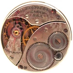 1919 Elgin Pocket Watch Movement 21931881 Grade: 462 3/0S 7J (SD3). Fixed Price $24.95.