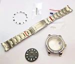 Af Seiko Lex Submarine White Kit Case Bezel Glass Crown Strap Dial Hand. Fixed Price $128.00.