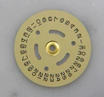 Genuine Rolex 2035 4520-1 Open 6 & 9 Champagne Beige Date Disc Indicator Wheel. Fixed Price $85.00.
