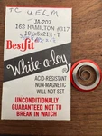 Bestfit Mainspring JA207 For 16S Hamilton No. 317 / 718041 - Alloy. Fixed Price $21.50.