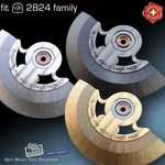 Oscillating Weight, Rotor Skeleton For Eta 2824, 2836,++ 200, 220 Swiss. Fixed Price $69.00.