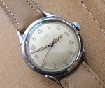 Eterna Automatic Bumper 1159H From 40/50' Swiss Made Ultrare!! Military Dial. Fixed Price $1043.73.