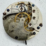 Antique 4S 1887 Illinois 11 Jewel Hunter Pocket Watch Movement 132 Usa. Fixed Price $33.90.