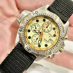 Citizen Promaster Aqualand 3745 Date 200M Chronograph Ss Quartz Mens Diver Watch. Fixed Price $388.88.