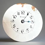 Crown Watch Co. Vintage Movement + Porcelain Dial Estate Find. Fixed Price $45.00.