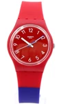 Swiss Swatch Colore Blocco Tri-color Silicone 34MM SO28R112 $75. Fixed Price $67.50.