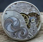 12 Size Elgin Openface Pocketwatch Movement Grade 234 #10406397 (J2T). Fixed Price $39.95.