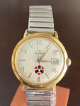 Vintage Men's Helbros Wrist Watch, Cal. P75, Keeping Time, France. Fixed Price $125.00.