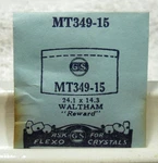 Gs MT349-15 Watch Crystal Fit Waltham Reward 24.1 X 14.3 Mm Replacement Repair. Fixed Price $9.95.