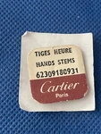 Original New Cartier Tiges Heure Hands Stem 62309180931 (1/17155). Fixed Price $110.38.