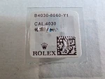 Original Rolex 4030 8060 Driving Wheel, Brand New, Sealed For Watch Repair. Fixed Price $85.00.