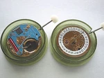 Eta 256.111, 1426, 1427, L.152.2, New Watch Movement With Date 2ND Hand.. Fixed Price $88.00.