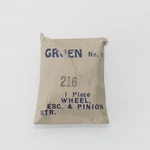 Gruen Cal 216 Escape Wheel Part Watchmakers New Old Stock (G11D22). Fixed Price $17.99.