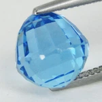 8.85CTS Attractive Natural Swiss Blue Topaz Fancy Cut Brazil Gemstone Rf-vdo. Fixed Price $49.99.