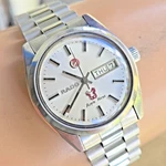 Vintage Rado Purple Horse Men's Automatic Watch Day/date Swiss Made 1970S. Fixed Price $375.00.