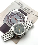 1969 Omega Memomatic Seamaster Alarm REF.166.072 CAL.980 With Original Booklet. Fixed Price $3300.00.