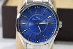 Lucien Piccard Men's Orion Blue Dial Stainless Steel Watch LP-12841-33. Fixed Price $99.95.