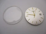 Eta 955.112 Quartz Tissot Date Watch Movement, 3 Hands, Dial, Winding Stem, Lens. Fixed Price $59.99.