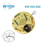 Eta 251.262 Swiss Quartz Movement, White Date Disk 4:30, 7HANDS, Chronograph. Fixed Price $160.98.